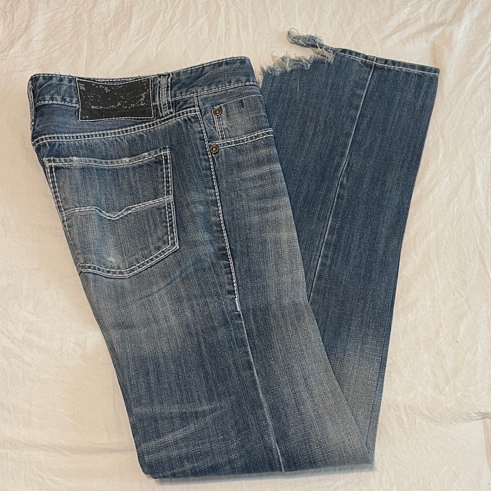 Men's Rock & Roll Blue Denim Jeans